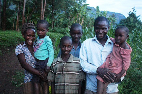 With assistance from VOM, Moses will be able to support his family with a small carpentry business.