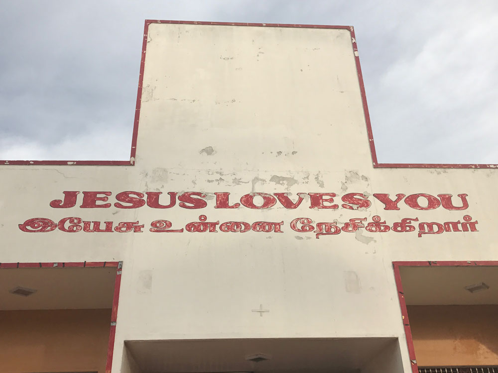 Churches in Sri Lanka often face opposition from Buddhist monks.