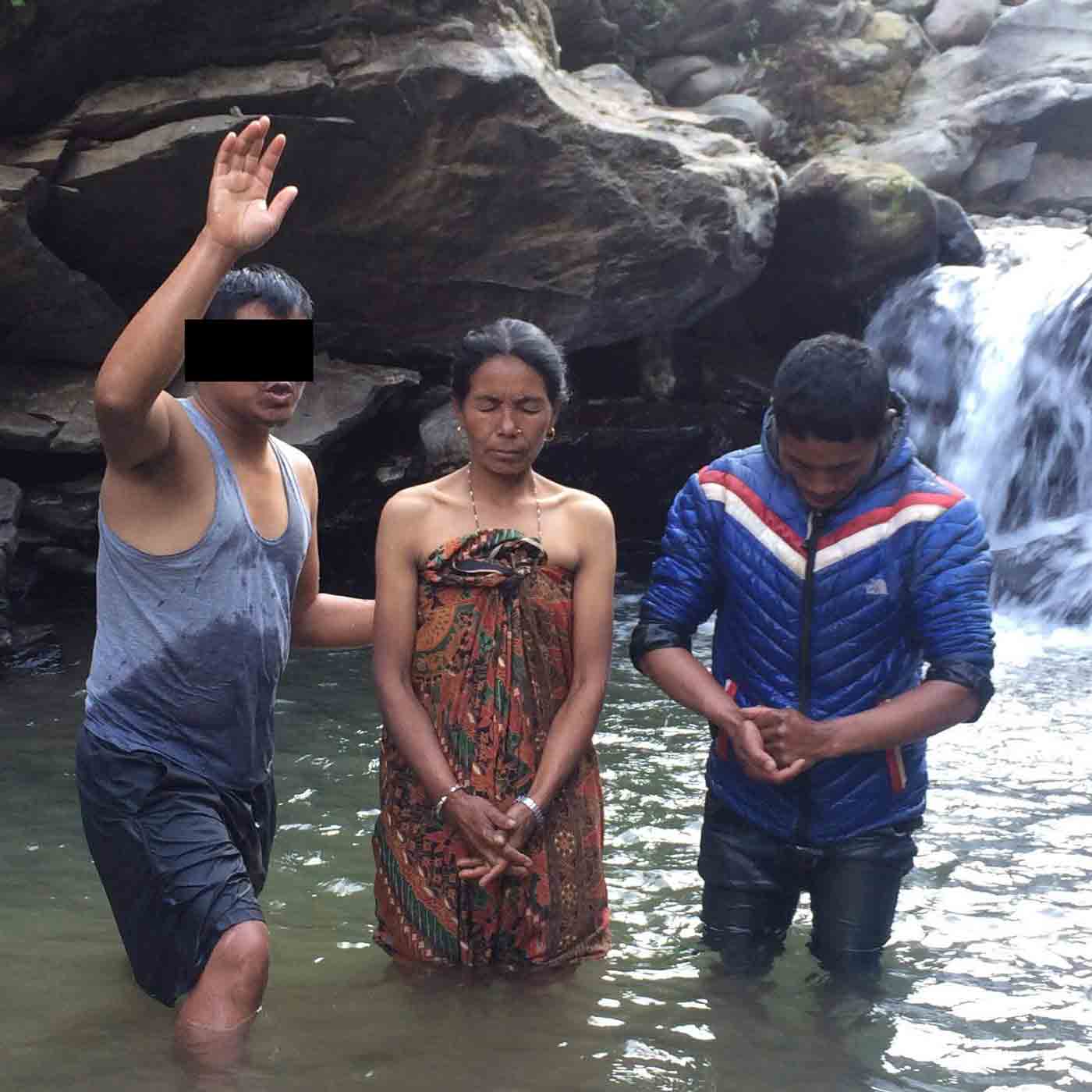 Sarala's mother was baptized even though she knew the consequences.