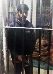 Patra Masih in prison (Credit: Morning Star News)