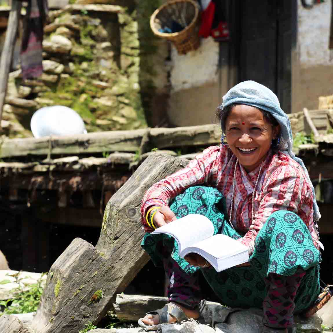 Many areas of Nepal don't have access to education or God's Word.