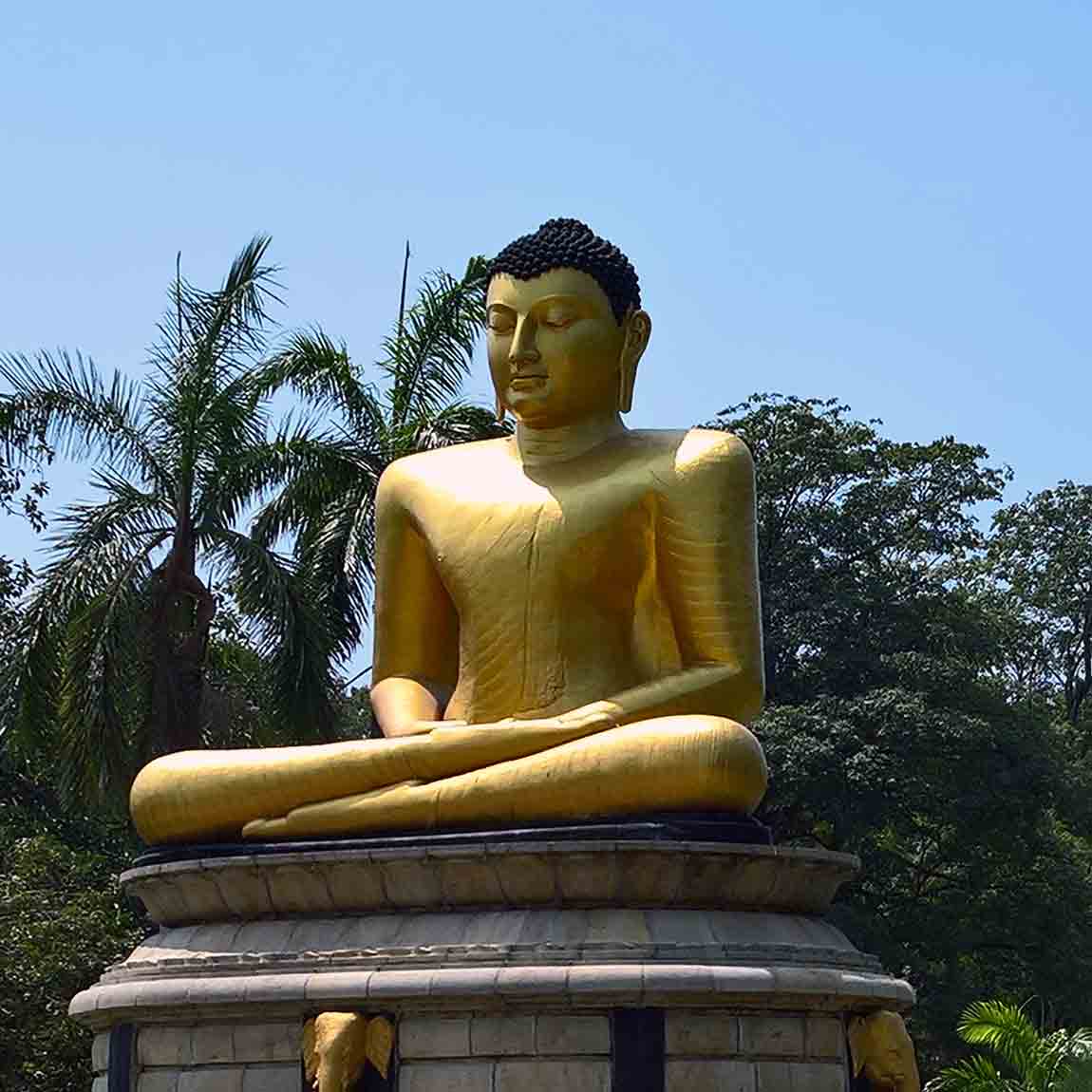 Buddhist monks demanded that the church in the village stop meeting.