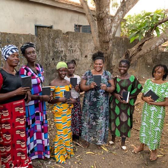 These women are new converts from Islam who are being supported by a local church.