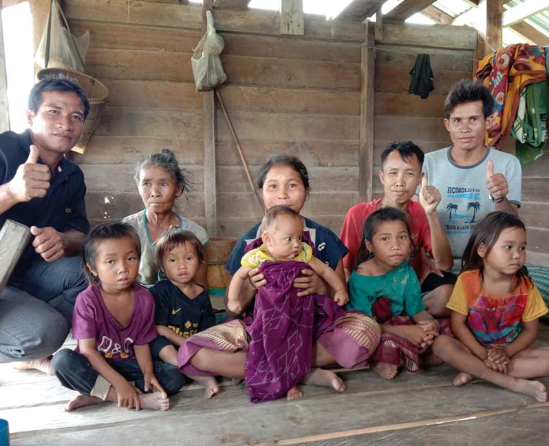 These three families are determined to follow Christ in their home village in spite of the persecution.