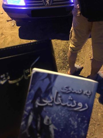 Farsi New Testaments being delivered under the cover of night.