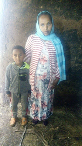 Momina and her son were kicked out of their home because of her faith in Christ.