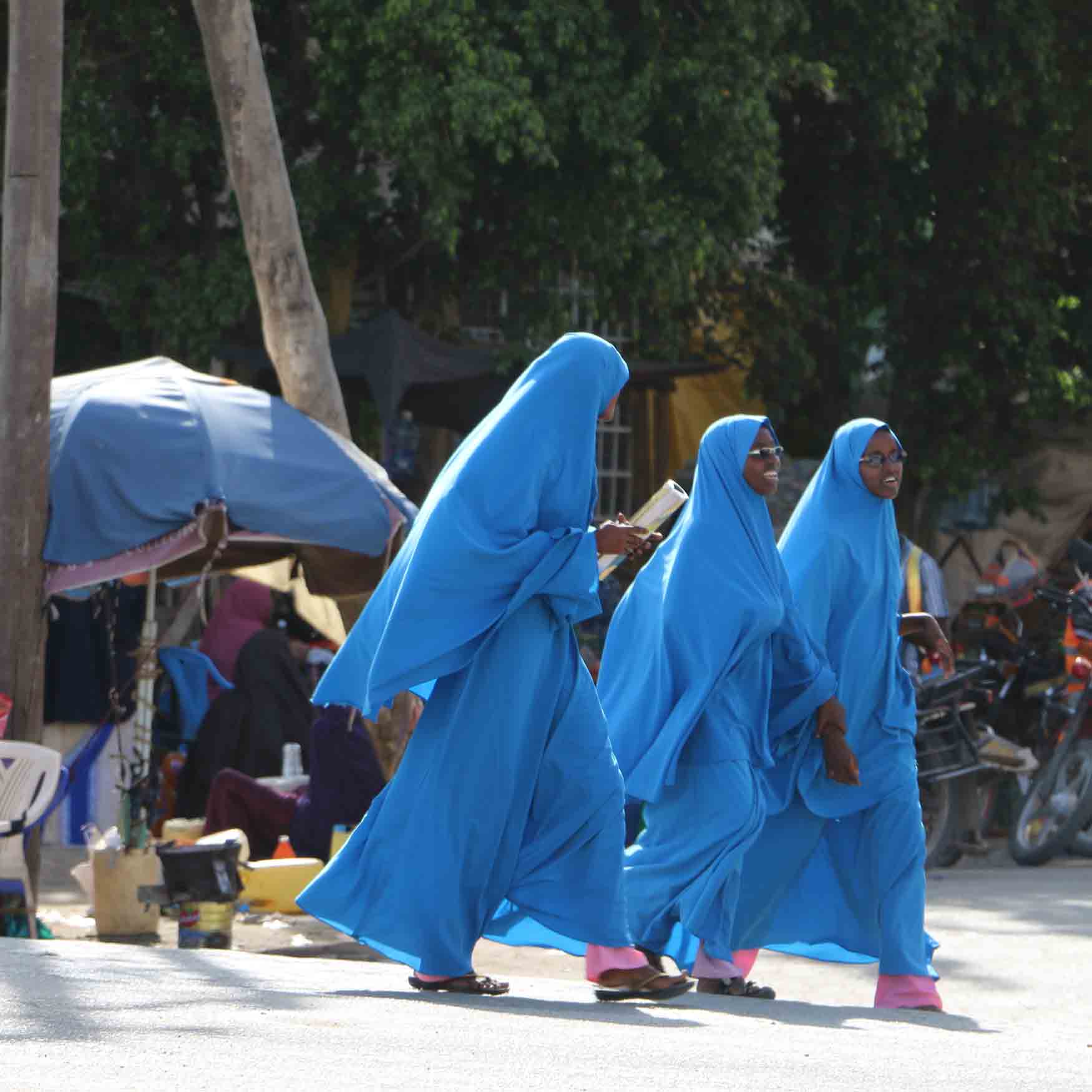 A key Somali believer died recently.