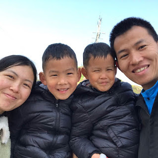 Dai Zhichao and his family.