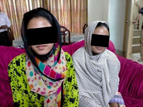 Mariam and Sarah were beaten for sharing the gospel with a Muslim coworker.	