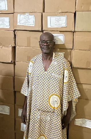 Jacques is a former pastor in Mali who now helps deliver Bibles to other pastors in the region.