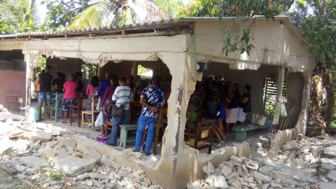 This congregation in Cuba continues to gather for worship despite ongoing oppression by the government.