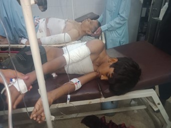 Victims of the August 8 shooting were treated in the Quetta city hospital.