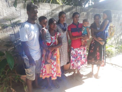 Pasikuda Christians who were injured when a Hindu mob attacked them