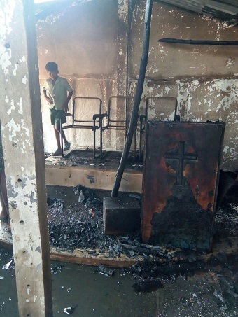 Recent anti-Christian rioting in Bastar has led to the destruction of churches and homes.