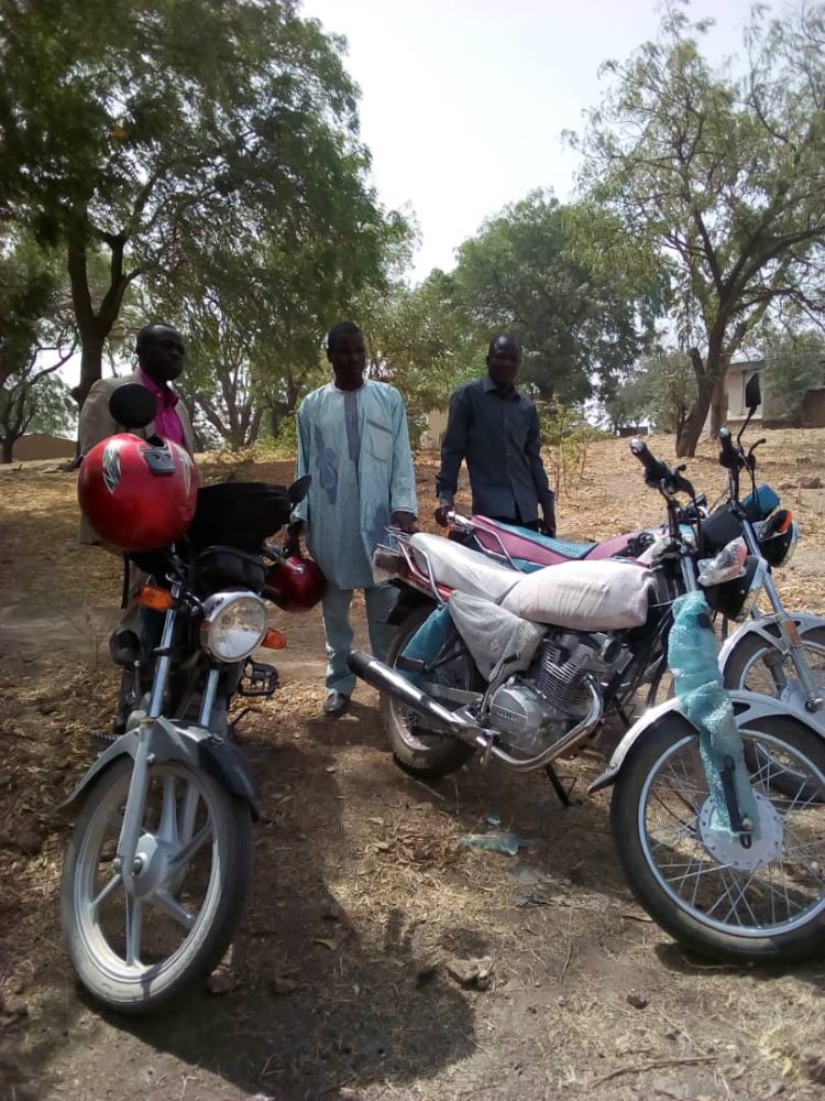 Motorcycles are the main mode of transport in rural parts of many African nations including Cameroon. When they are stolen it can cause severe hardships.